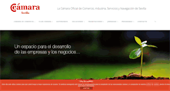 Desktop Screenshot of camaradesevilla.com